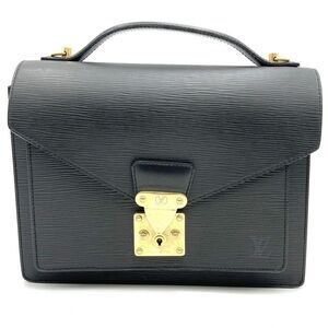 Pre Loved louis vuitton Women Black Handbags